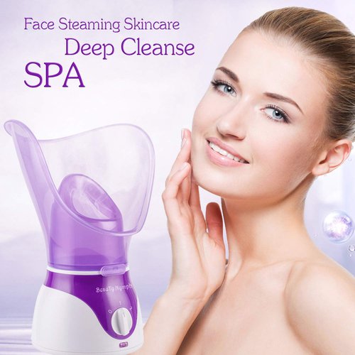 Face Steamer,Beauty Nymph Spa Home Facial Steamer Sauna Pores and Extract Blackheads, Rejuvenate and Hydrate Your Skin for Youthful Complexion- Face Steaming Skincare Deep Cleanse SPA