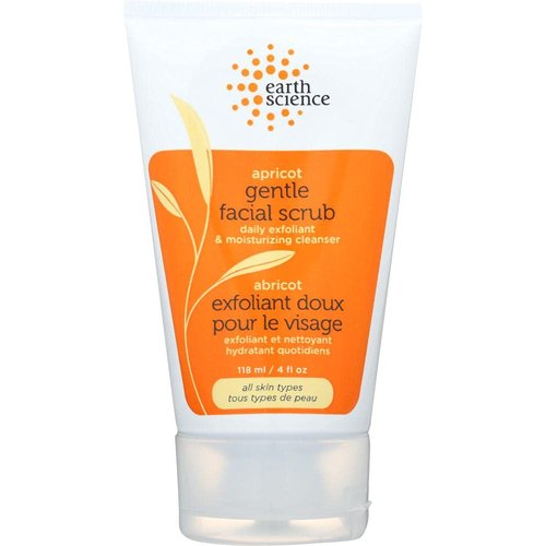 Earth Science Facial Scrub Apricot Gentle - 4 Fl Oz3