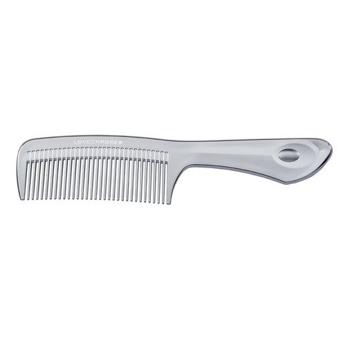 LOVE CHROME F TETSUKI SILVER/Japanese artisan hair comb