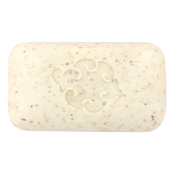 Loofah Soap Bar 6 Pack - Minty Fresh Natural Fragrance, Shea Butter Bar Soap with 2% Seaweeds Powder-Invigorating & Luxurious Shower Experience, Triple-Milled for Durability Moisturizing Bar Soap