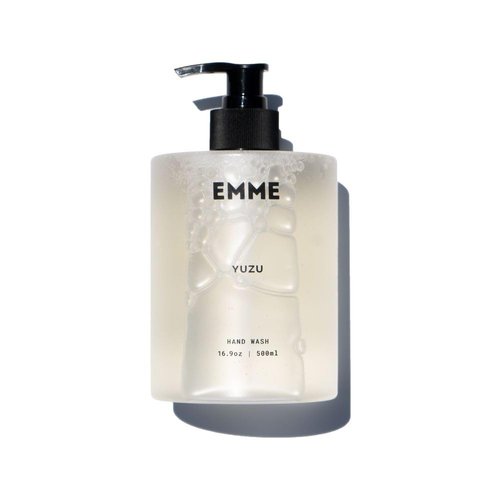 EMME nyc Hand Wash - Scented Liquid Hand Soap, Gentle Formula, Natural, Non-Toxic, Refillable Bottle 16.9 oz (Yuzu)