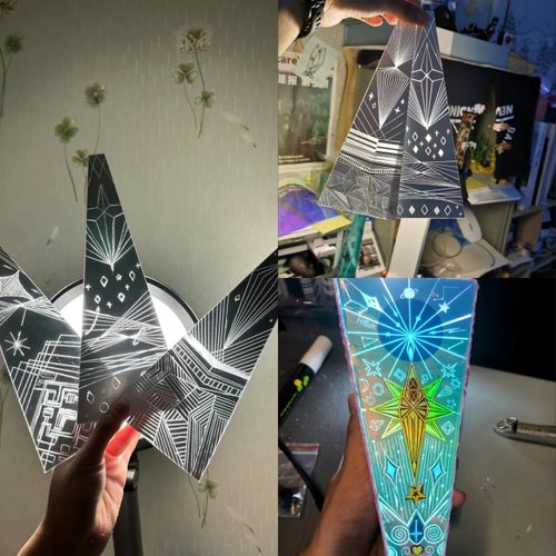 mnmnzfzf DIY Kaleidoscope Sun Catcher Kaleidoscope kit Mini Cube Prism Parent-Child Handmade Activities Couples and Girlfriends Holiday Surprises Birthday DIY Gifts