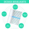 Transparent Dressing Adhesive Bandage Waterproof Bandage Clear Adhesive Bandages Stretch Tape for Tattoos Swimming (8 Inch x 5.47 Yard)