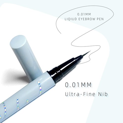 Lea ll U Ultra-fine Eyebrow Pen, Waterproof Lift & Snatch Liquid Eyebrow Pen, 5 Colors, Dark Brown, Long Lasting Smooth Soft Eye Brow Pen, Brown Eyeliner, Natural Eyebrow Tint Pen (5-Reddish Brown)