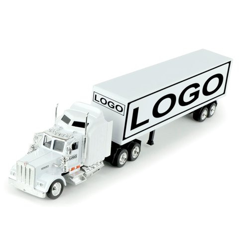 Toy Trucks, Corporate Gift, Your Logo, Custom Gifts Diecast Trucks, Trucker Gifts, Customized Gifts, Replica Kenworth W900 Semi Truck