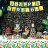 4 Pack Dinosaur Tablecloth Dinosaur Party Decorations Dinosaur Party Supplies 86 x 51 inches Dinosaur Theme Table Cover Dinosaur Rectangle Plastic Table cloth dinosaur table cloths for birthday party