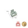 Small Claw Hair Clips for Women Girls - Mini Hair Clips Square Tiny Claw Clips for Thin Hair Strong Hold Cute Jaw Clip Nonslip Hair Styling Accessories with Box