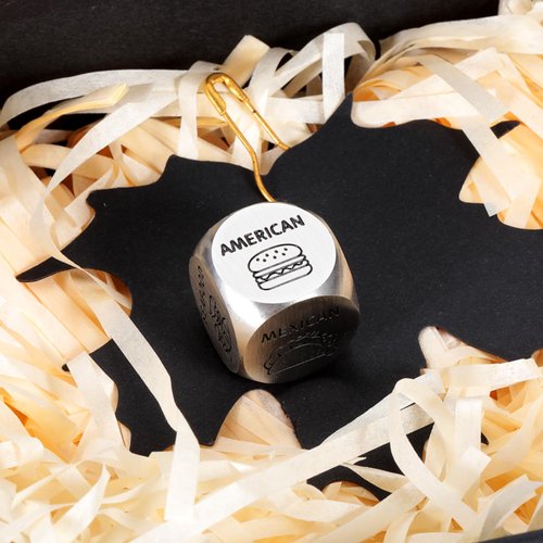 Valentines Day Gifts for Him Her, Gag Gifts Anniversary for Men, Food Decision Dice for Couples Husband, Gifts for Women Men, Bridal Shower Gifts Women Girlfriend Boyfriend Birthday Christmas