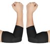 TOFLY® Elbow Compression Sleeves for Unisex, 20-30 mmHg Tennis Elbow Brace Support - Tendonitis and Tennis Arm Sleeves for Pain Relief & Arthritis, Elbow Protector Support Wrap for Recovery, Black M