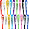 Octaday 18 Pack 32 inch Inflatable Baseball Bat Blow up Baseball Bat bulk Inflates Baseball Bat Toy for Kids and Adults Summer Pool Baseball Theme Party Supplies, 9 Colors