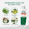 Tea Tree Body Wash Antifungal: Folliculitis Treatment for Dermatitis-Prone Skin, Face & Body Acne, Jock Itch, Athlete’s Foot, Ringworm, Tinea Versicolor, Body Odor, Eczema and Hidradenitis Suppurativa
