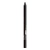NYX PROFESSIONAL MAKEUP Line Loud Lip Liner, Longwear and Pigmented Lip Pencil with Jojoba Oil & Vitamin E - Evil Genius (Black)