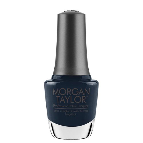 Morgan Taylor Nail Lacquer (Denim Du Jour) Blue Nail Polish, Finger Nail Polish, Long Lasting Nail Polish, Blue Nail Lacquer, Finger Nail Polishes, 5 ounce
