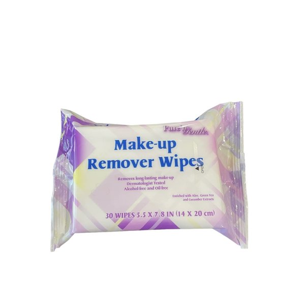 Pure'n Gentle Make-up Remover Wipes 30 Count