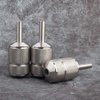 Artibetter Stainless Steel Tattoo Machine Tube Handle Grips Tip Tattoo Self Lock Grips for Tattoo Supplies Body Art Tools 30mm
