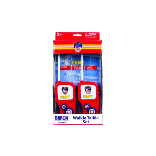 DARON FDNY Walkie Talkie Playset