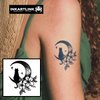 INKARTLINK Semi Permanent Tattoos, realistic cat tattoos, temporary tattoos, adult art designs, party favors, waterproof, no adhesive, no reflective, lasts 1-2 weeks (Miss Cat)