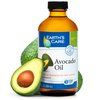 Earth’s Care Avocado Oil - Avocado Oil for Hair and Skin with Vitamin E, Glass Bottle, 8 FL. OZ.