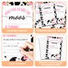 YQV Birthday Invitations, 4"x6" Cow Birthday Party Invitations with Envelopes for Farm Animals Birthday Party Decorations Supplies(20 Pieces)-C16