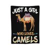 Camel Blanket Desert Camel Plush Throw Blanket Super Soft Cozy Warm Fleece Camel Bedding Blanket Gifts for Kids Girls Boys Women 40"X50"