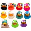 2" Ducky Eye Poppers (10 Pack) Fun Carnival Prize and Party Favor. Bath Tub Toys and Jeep Duck Ducking (10 Pack)