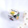 Couples Gifts for Girlfriend Boyfriend Dating Food Decision Dice Decider Gifts One Year 11 Year Silver Anniversary for Husband Wife Valentines Christmas Birthday Decision Gifts for Her Him Best Friend