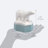 Ellia, Polar Bear Porcelain Aroma Diffuser, Holiday Décor for Essential Oils