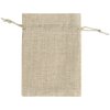 Lucky Monet 25/50/100PCS Burlap Gift Bags Wedding Hessian Jute Bags Linen Jewelry Pouches with Drawstring for Birthday, Party, Wedding Favors, Present, Art and DIY Craft (25Pcs, Cream, 4” x 6”)
