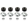 MOSNAI Golf Cart Shock Bushing Kit Fits Club Car 1982&Up DS and Precedent and EZGO 1989&Up TXT Marathon Golf Cart, 4 Shock Bushing Kit for Front and Rear Shocks, Set of 4, Replaces OEM# 1011415