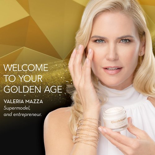 Cicatricure Gold Lift Day Cream, Anti Aging Face Moisturizer with SPF 30, Hydrating Skin Care with Gold, Calcium & Silicon to Lift and Tighten Face Contour 1.7 Ounce