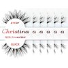 Christina 100% Human Hair False Eyelashes (#WSP-6Pack)