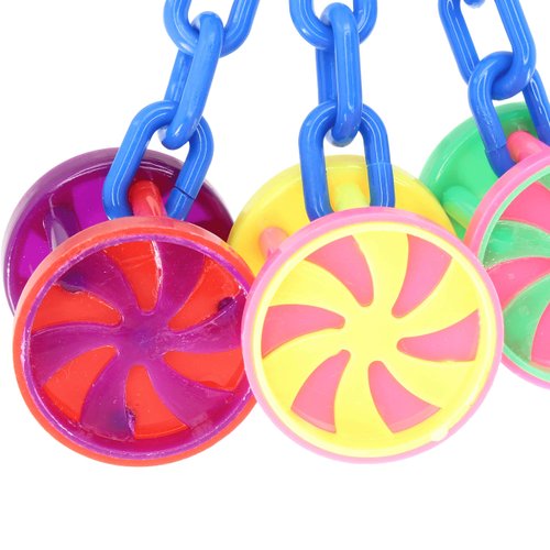 Bonka Bird Toys 1478 Roller 5" by 3.50", Parrot Puzzle Pull Cage Toy, Parrotlet, Budgies, Conures, and Similar