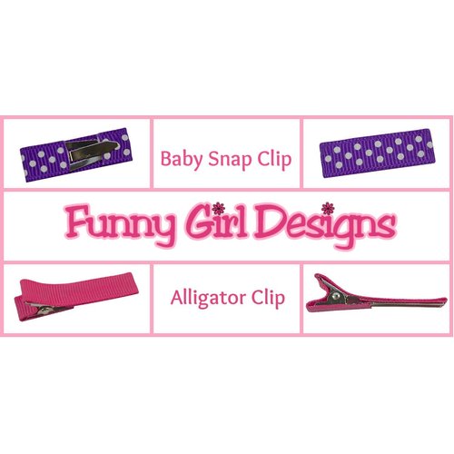 Funny Girl Designs 3.5 Inch Polka Dot Pinwheel Bow (Alligator Clip, Pink Cheetah)