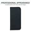 Samsill Professional Business Card Organizer with Padded Cover, Card Holder for 160 Cards, Black