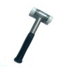 HHIP Pro Series 7080-0305 Vertex Dead Blow Hammer, Deadblow Mallet w/UPE Plastic Face, 1.6” Diameter Steel Shot Head, Non-Marring, 29 oz