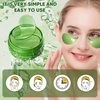 Aloe Vera Eye Mask- 60 PCS Aloe Vera Under Eye Patches-Under Eye Patches for Dark Circles,Eye Puffiness & Dark Circles Treatment,Reduces Wrinkles & Fine Lines,Improves & Firms Eye Skin