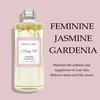 Olivia Care Jasmine Gardenia Body Oil Vegan & Natural Oil For Women | Hydrating & Moisturizing After Bath Oil - with VITAMIN E, K & Omega Fatty Acids Reduce Dry Skin - 4 OZ