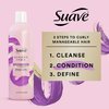 Suave Pink Hair Conditioner for Luscious Curls, 16.5 fl oz, With Amino Acid Complex, Moisturizes and Defines Curls, For Workable, Curly Hair