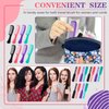 SiliFine 24 Pcs Hair Brush Combs Set in Bulk for Homeless Individually Wrapped Hair Brush Bulk Hair Combs Detangling Hairbrush for Women Hotel Homeless Nursing Charity(Multicolor)
