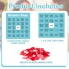 Simgoing Recovery Bingo with 24 Recovery Bingo Card and 600 Cross Chips Recovery Questions Group Therapy Game for Adults and Family Recovery Bingo Board Game for Vacation Holiday Party Favors