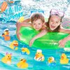 Rubber Ducks in Bulk Assortment Jeep Ducks for Ducking, Small Rubber Duckies for Toddler Baby Bath Toys Floater Rubber Duck Bath Pool Toys Kids Party Favors with Mesh Carry Bag (55)