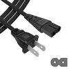 Genuine AC Power Cord Singer Power Cord Sewing Machine Cable for Fig8 Brother Singer Husqvarna Viking Babylock Sewing Machine Models and Vizio-LED-TV Smart-HDTV E-M-Series