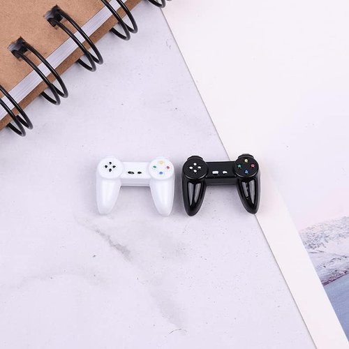 Black Dollhouse Model Gamepad Model Gamepad Dollhouse Wireless Game Controller Dollhouse Decoration 1:12 Dollhouse Dollhouse Décor