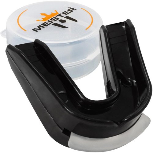 Moldable Double Mouthguard w/Case - Black