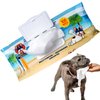 Pacific Pups Grooming Dog Wipes for Paws and Butt Pet Cleaning Deodorizing Wipes, Puppy Wipes Supporting Pacific Pups Rescue Dog Grooming Wipes, Pet Wipes for Dogs Paw Cleaner for Dogs and Cats