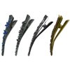 Set of 4 Combo 4 Styles Alligator Hair Clips Beakclip Duckbill for Styling Hair Twist Hair BunAlliComboD4