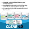 CLEAR Urea Cream 40% +2% Salicylic Acid (4oz) | Softens Cracked Heels & Dry Skin Urea Salicylic Acid Cream- Tea Tree & Coconut Oil | Salicylic Acid Foot Cream for Callus & Corn Treatment | Made in USA