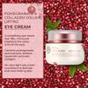 The Face Shop Pomegranate & Collagen Volume Lifting Eye Cream | Ultra-Light Eye Cream for Eye Skin Lifting, Firming & Brightening | Reduce Dark Circles | Deep Hydrating Under Eye Area, 1.69 Fl Oz