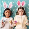 CUTELIILI Easter Temporary Tattoos for Kids 140+ pcs, 12 Sheets Easter Egg and Bunny Fake tattoo for Boys and Girls,Easter Basket Stuffers