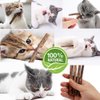 WoLover Cat Catnip Sticks Natural Matatabi Silvervine Sticks - Cleaning Teeth Molar Tools Kitten Cat Chew Toy Natural Catnip Cat Toy (10 PCS)